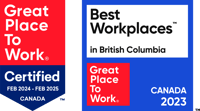 Great place to work badges 2024