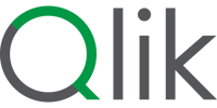 Qlik logo color infostrux Partner